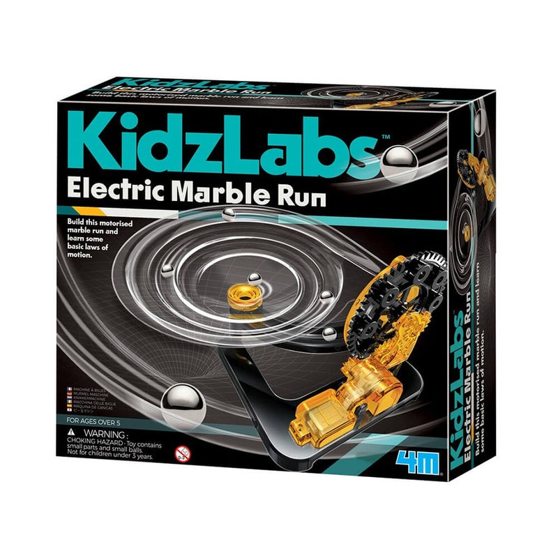 4m مجموعة ألعاب سباق الكرات الكهربائية لبناء النماذج 4M KidzLabs - Image 2
